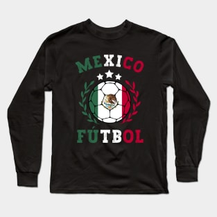 Mexico Futbol Sport Long Sleeve T-Shirt